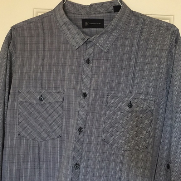 Men's INC brand long sleeve shirt. Slightly worn. - Picture 2 of 8